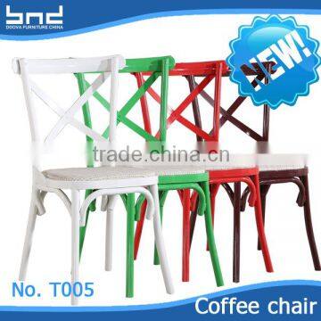 High back good quality outdoor metal garden chair T005