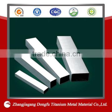 Welcome titanium alloy grade 5 tubing rectangular tubes