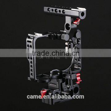 For S ony A7RII A7sII CAME-TV Camera Rig 15mm Rod System