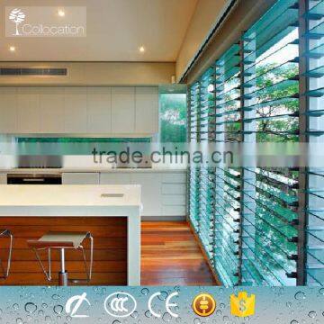 Bathroom Good Quality Aluminum Glass Louver Window photo-4