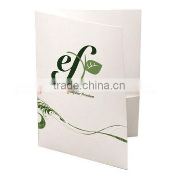 high quality paper presentation folder