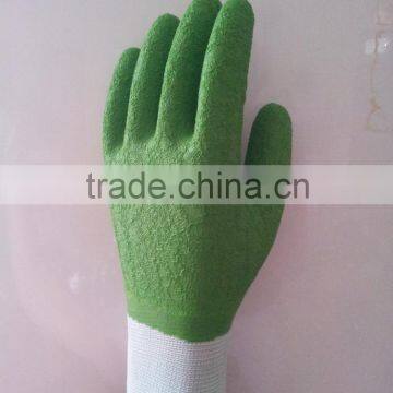 10G String Knit Liner Latex Fully Coated Glove