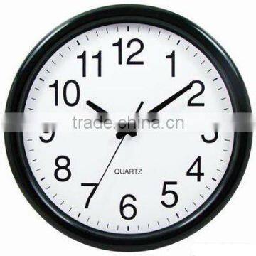 Plastic Wall Clock, for Home Decor and Promotion