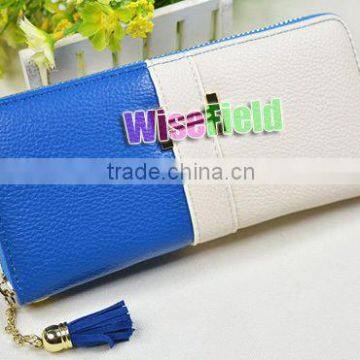 Women Fringe Purse Wrist Clutch Lady Wallet PU Leather Card Slot Bag photo-6