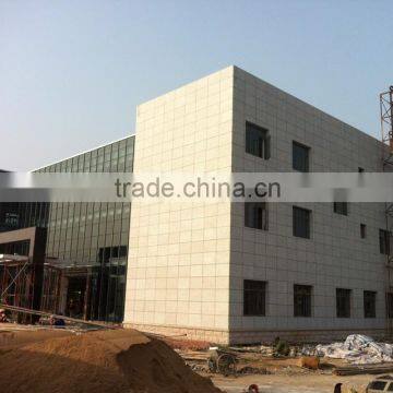 Modern flat roof light steel prefabricated office building