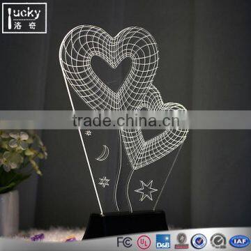 Factory Custom Colorful Led Night Light With 3d Fash Function photo-2