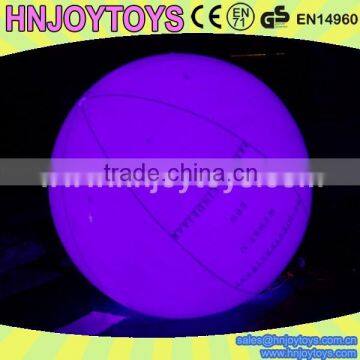 Beautiful and durable big balls inflatables led