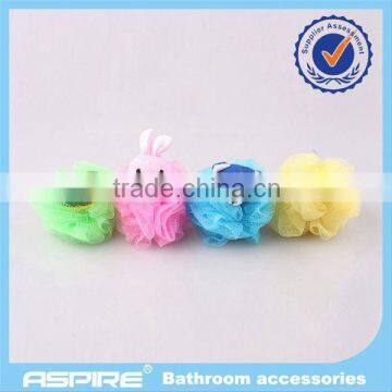 maunufacturer plastic mesh bath sponge