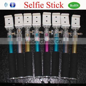 2015 Best Quality Factory Bluetooth Selfie Stick with bluetooth shutter button
