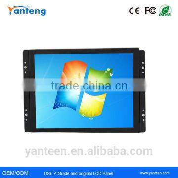 Metal casing 8inch open frame LCD CCTV monitor with BNC AV interface