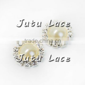 Gorgeous Chic wedding dress rhinestone buckles appliques for wedding invitations