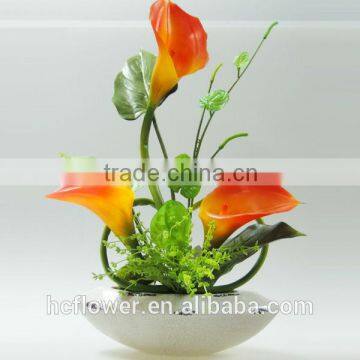 2014 popular ceramic vase decorating flower calla lily