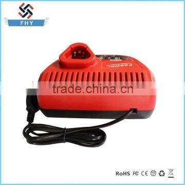 OEM and ODM Charger for Milwaukee 10v to 12V Lithium ion Power Tool
