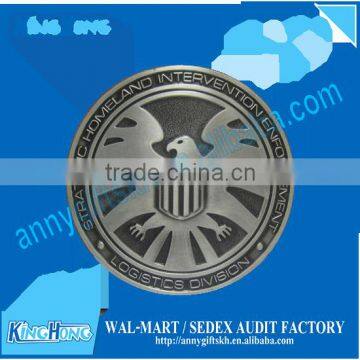 The eagle Sales promotion circular belt buckle