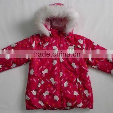 Hippo Girls padded jacket