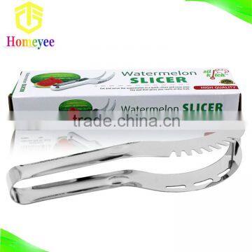 Dishwasher safe stainless steel food grade watermelon corer server