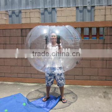 Popular and Crazy inflatable human bubble ball body zorb ball