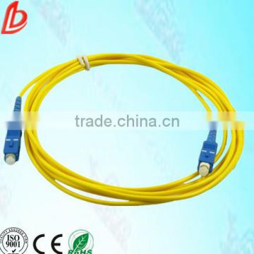 singlemode 9/125 sc fiber optical patch cord,G657A corning sc optical fiber patch cord/jumper