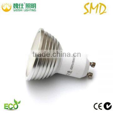 3W 5W Frosted SMD LED GU10 Spotlight LED 120 Degree Beam Angle with CE C-TICK Halogen Replacement