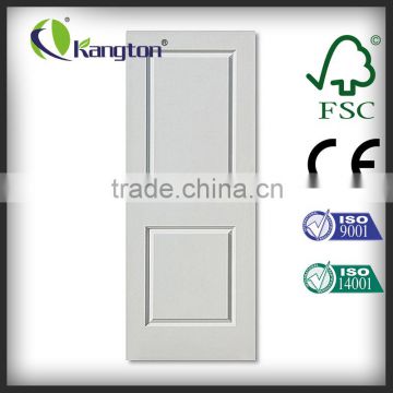 Chinese Top Quality 2 Panel Interior White Primer Wood Door