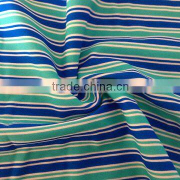 Polyester Spandex Stretch Knitted Fabric Printed Used for Sports Suits