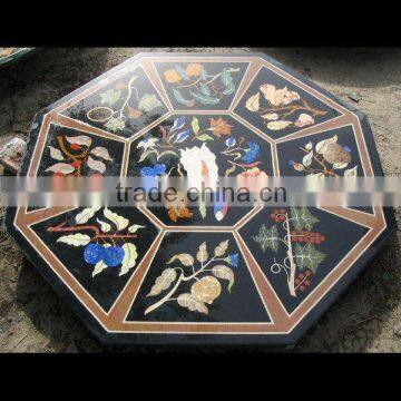 Marble Inlay Flooring , Marble Medallion, Stone Mosaic Medallion