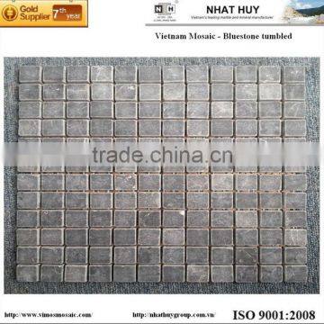 Vietnam marble mosaic - Bluestone tumbled