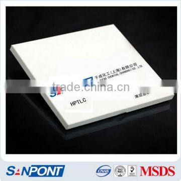 SANPONT Powder Coating Sio2 Chemical Thin Layer Chromatography Aluminum Foil Plate (HPTLC) Silica Gel Products