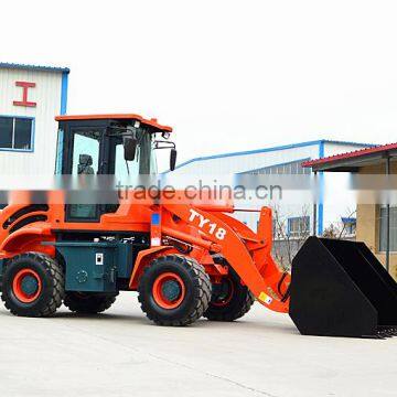 Small Front Wheel Loader TY18 Front Loader for Sale With Quick Hitch for Multi Use photo-5