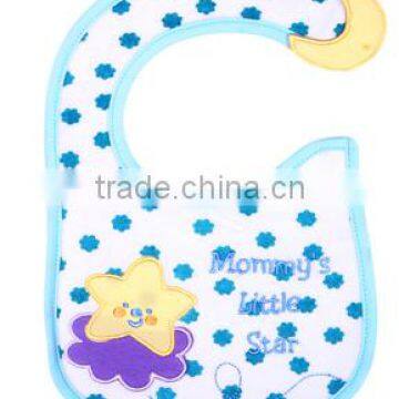 custom printed cotton baby bibs for girl /baby bibs wholesale