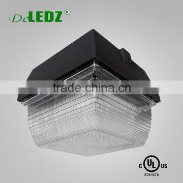 Die-cast Aluminum housing ip65 waterproof cUL UL canopy led light 60w outdoor ul canopy led light for gas station