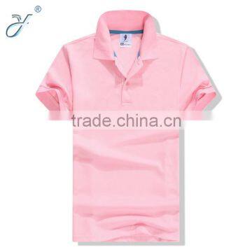 Casual Cotton Men's Pink Polo Shirt Advertisement Polo Shirt Wholesale