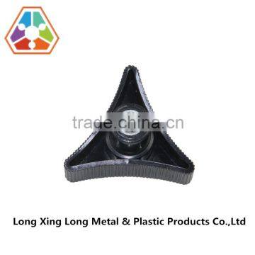 SHENZHEN knob Trianglulated Adjustable Plastic Knob for Furnitures