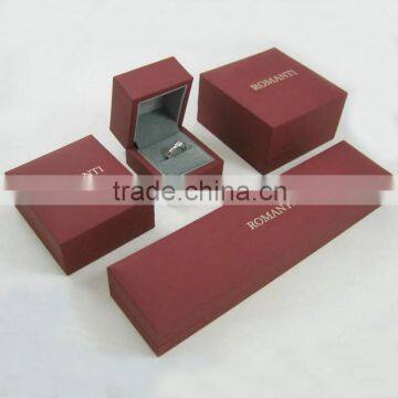 2016 Manufactory Plastic Shell Fancy Paper Craft Jewelry Box With Logo Printed photo-3