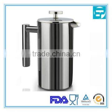 800ML Doublewall Stainless Steel Mirror Finish French Coffee Press