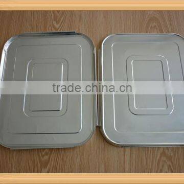 Rectangular Disposable Catering Aluminum Foil Container Lid photo-4