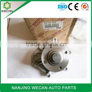 car cooling system aluminum water pump 16100-69325 fit for toyota