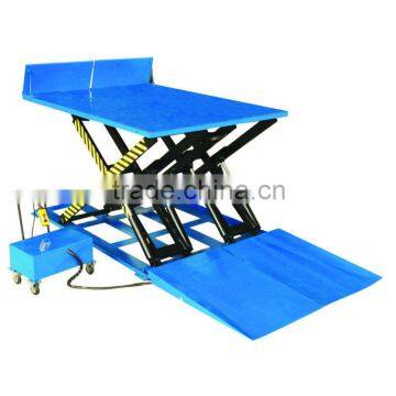 Electric Hydraulic Pump Scissor Type Loading Table