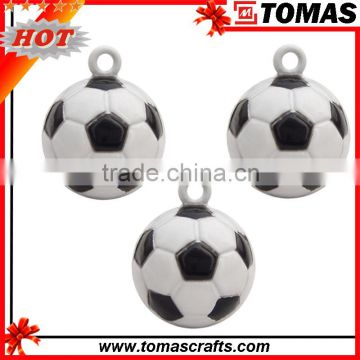 Excellent quality new style metal football and basketball charm pendant