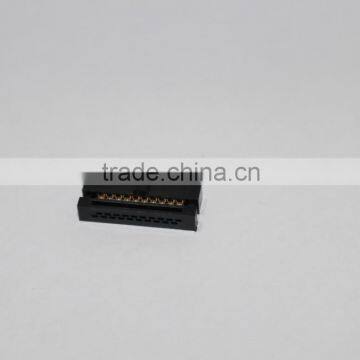 IDC Socket 1.27mm Flat Cable Black 20pin photo-6
