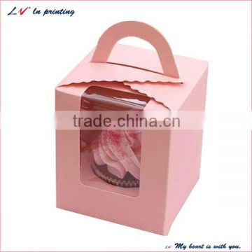 hot sale cheap decorative cupcake boxes made in shanghai