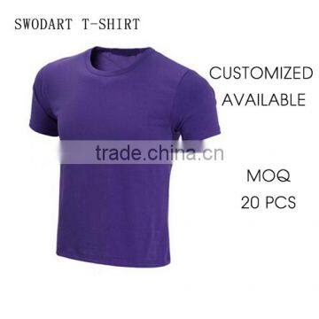 2016 OEM T-shirt Factory T-shirts Low MOQ t Shirts Sports Skin Shirt Fashion Style T-shirt Quick Dry T-shirts