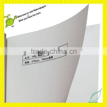 160gsm paper cup raw material with one side pe coated