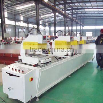 Four head automatic welding UPVC windows machine