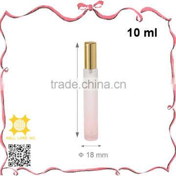 Noble 13ml cylinder bronze color fragrance perfume purse atomizer