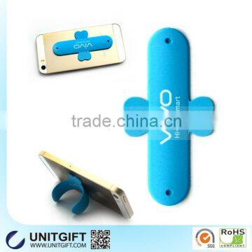 Folded Silicone mobile phone display stand