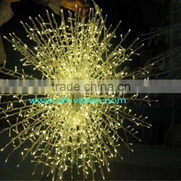 hot sell 3d sculpture light sun flower