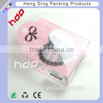 Color Printing Clear Pvc Gift Boxes for Beauty Products ,made in China