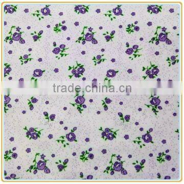 100% Cotton Flower Printed Flannel Fabric for Baby Clothes photo-3