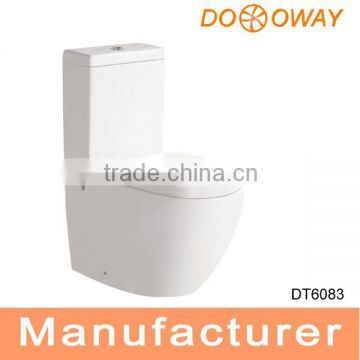 Luxury Modern ceramics two piece high quality wc toilet DT6083